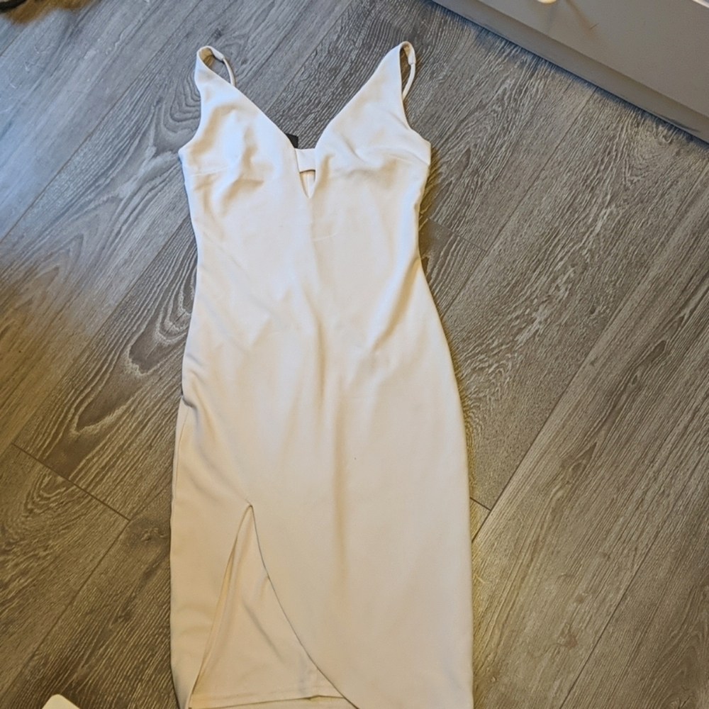 Dynamite | Bodycon Dress with Asymmetric Hem